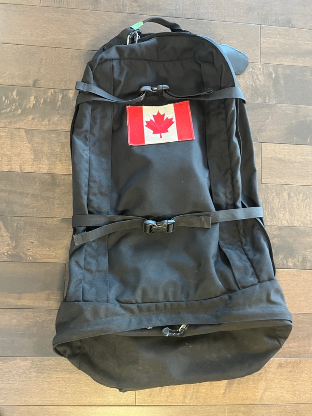MEC Travel Backpack with hideable straps